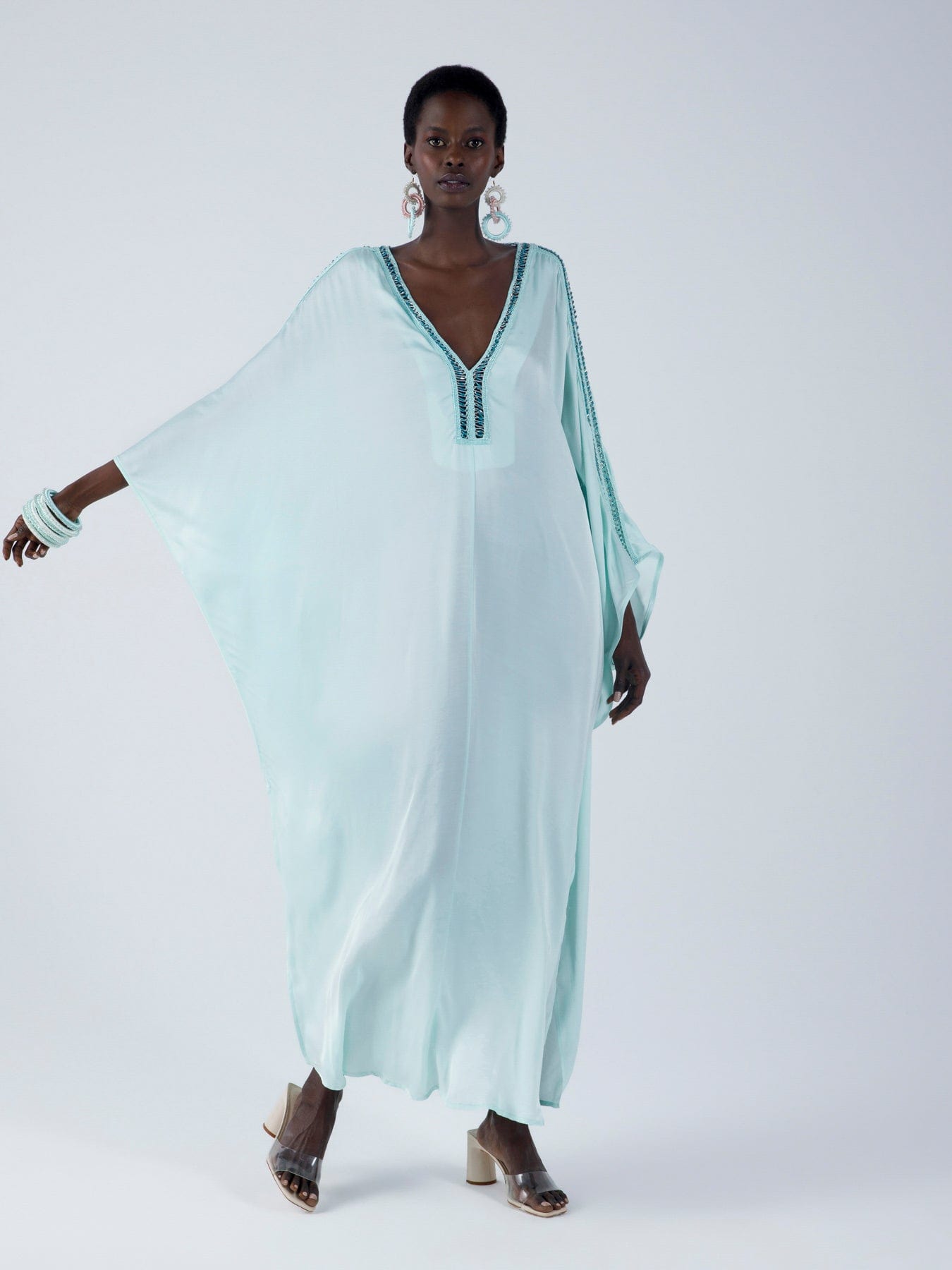 Beach caftan best sale