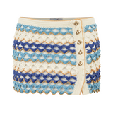 Finch Hand-Crochet Mini Skirt