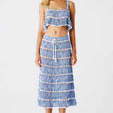 Elsa Hand-Crocheted Midi Skirt