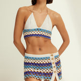 Finch Hand-Crochet Mini Skirt