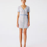 Galia Hand-Crocheted Cardigan Dress