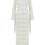 Luna Hand-Crocheted Caftan Dress