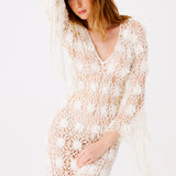 Luna Hand-Crocheted Caftan Dress