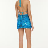 Misty Shimmer Mini Dress