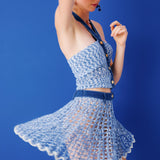 Muse Hand-Crocheted Mini Skirt