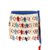 Poisson Hand-Crocheted Mini Skirt