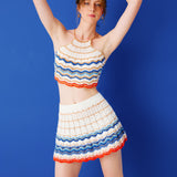 Regina Hand-Crocheted Halter Top