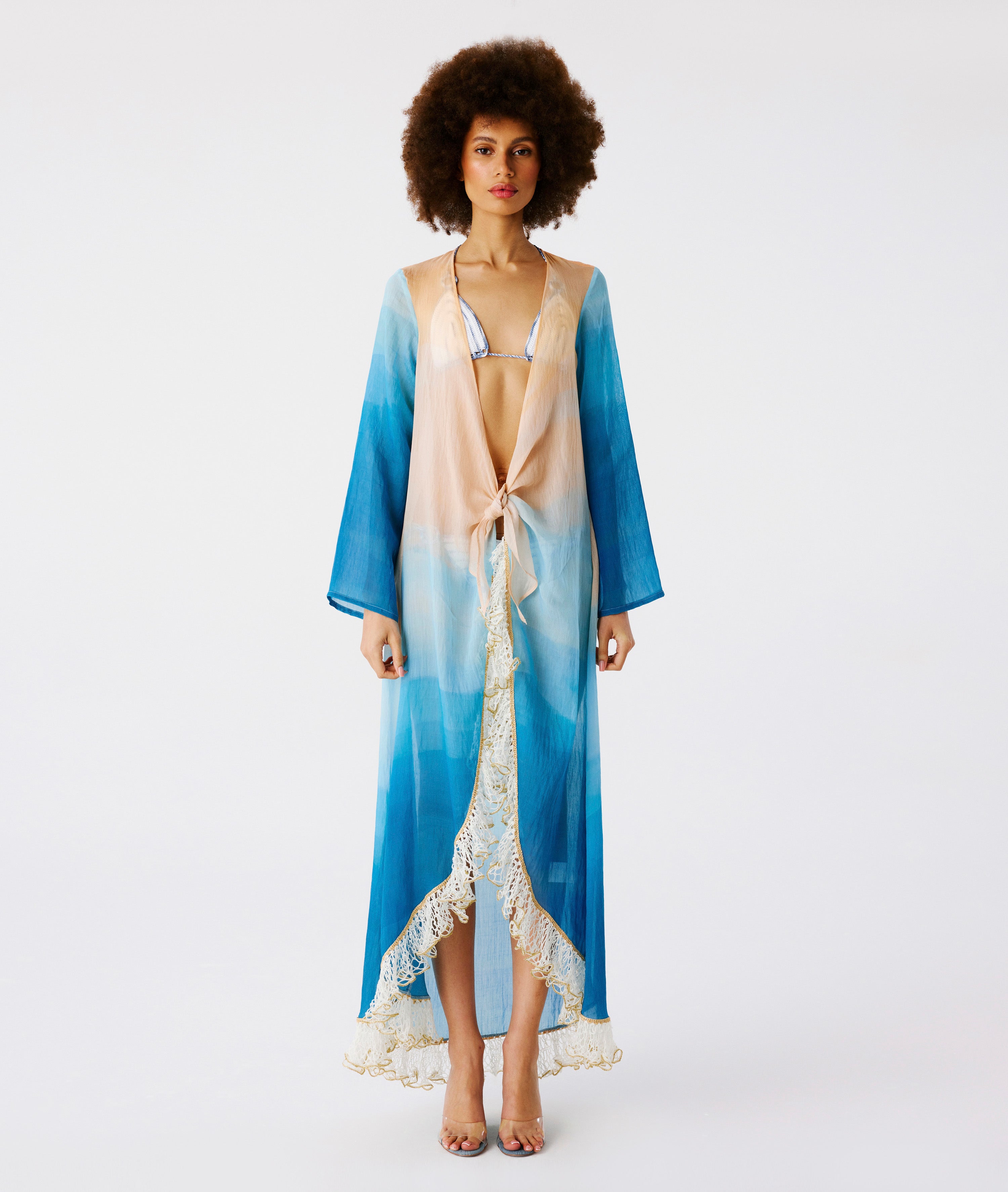 Uma Long Sleeve Caftan | Caftan | My Beachy Side