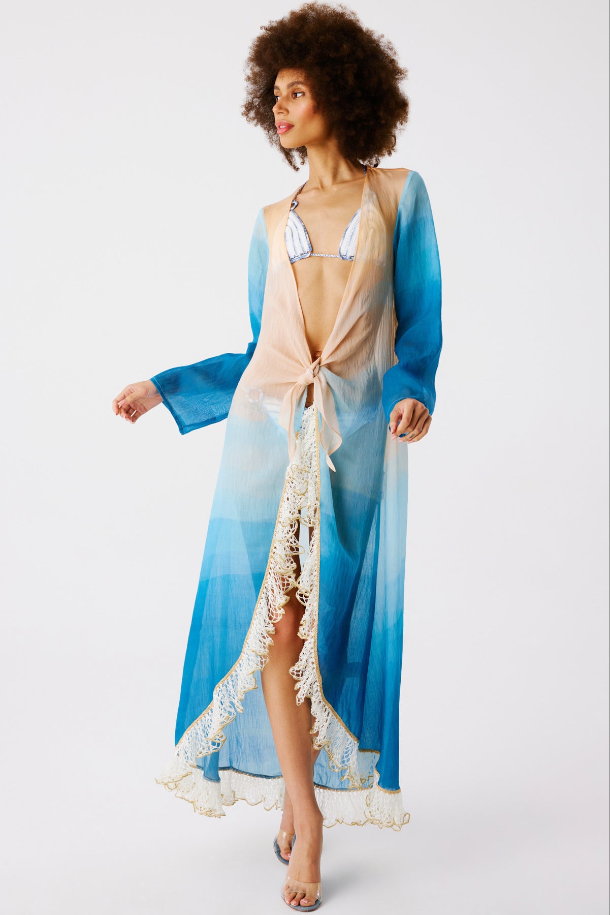 Uma Long Sleeve Caftan | Caftan | My Beachy Side